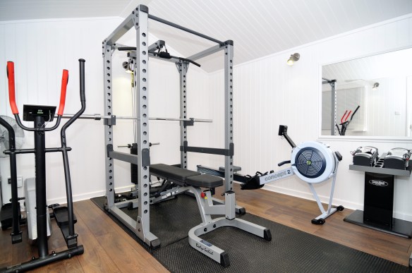 Keep fit at home in your own gym.